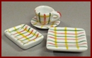 KATS162 Check Tea Set