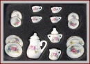 KATS161 Pink Rose Coffee Set