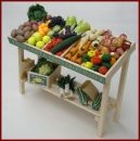 SF048 Filled Greengrocers Display Stall