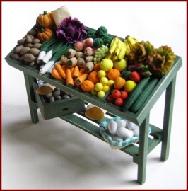 SF048G Vegetable Display Stall